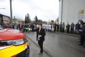 Odovzdávanie hasičského auta Odovzdávanie hasičského auta