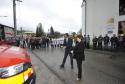 Odovzdávanie hasičského auta Odovzdávanie hasičského auta